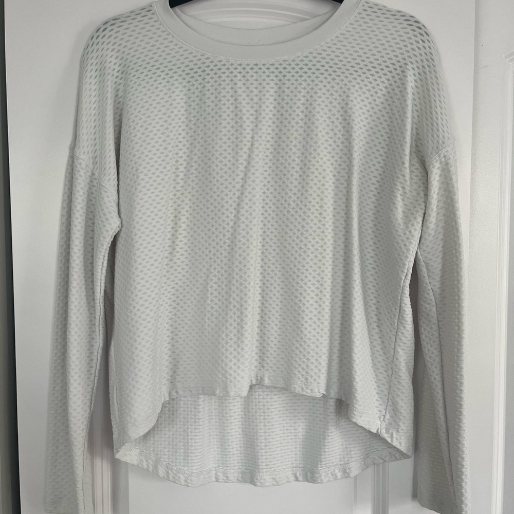Calia - Carrie Underwood - White Textured Women's Top